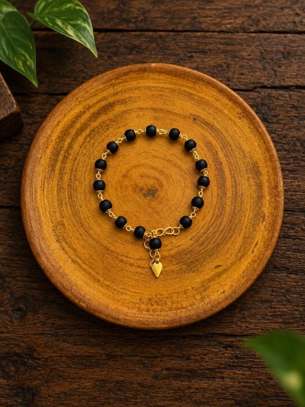 Gold Plated Karungali Bracelet