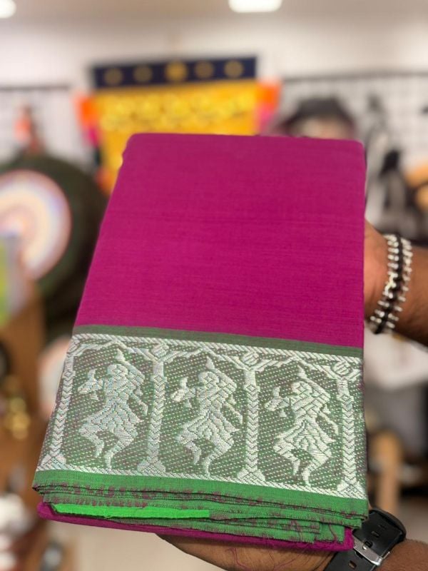 Dance Practice Saree with Thread work model 6