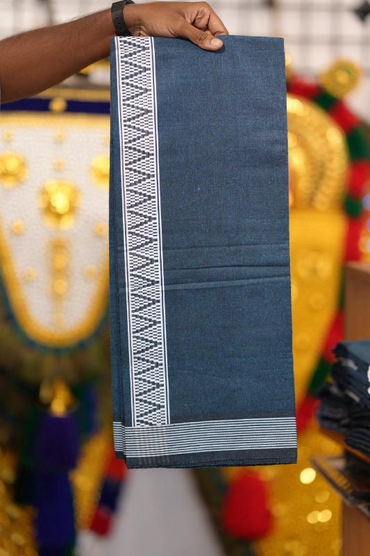 Blue Premium Mundu model 4