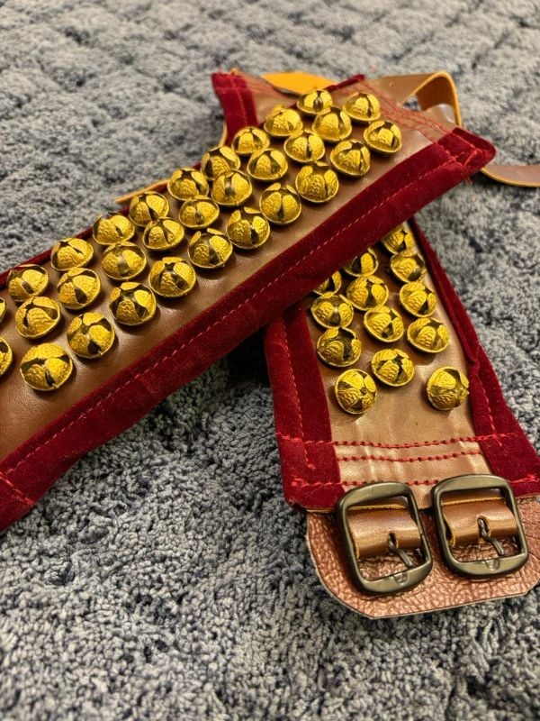 Maroon Three layer Light weight Chilanka Without Bag for classical dance