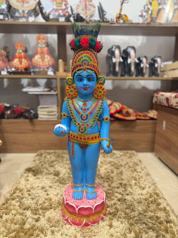 Blue Usha pooja krishna