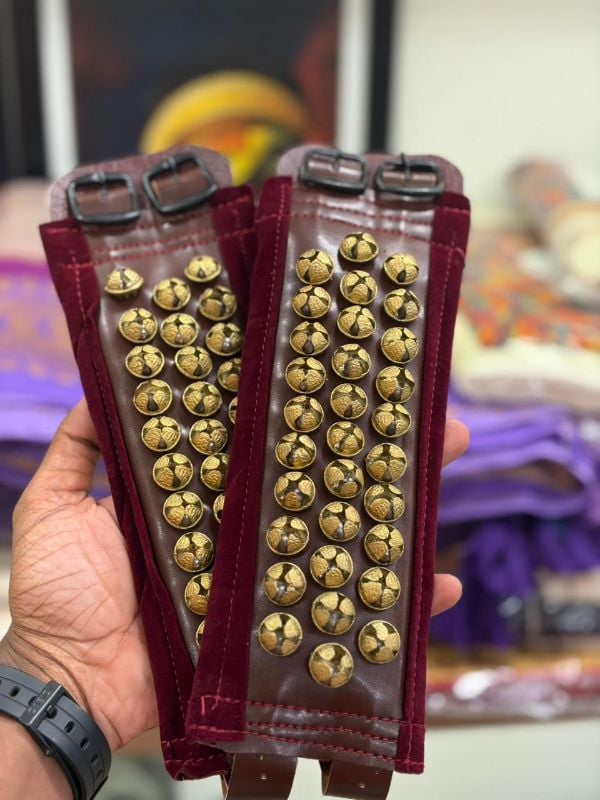 Maroon Three layer Light weight Chilanka Without Bag for classical dance