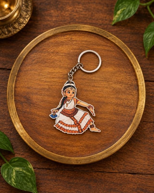 Dance Keychain model 3 (Mudra)