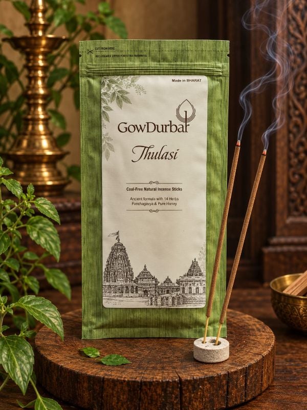 Tulasi flavoured agarbatti for pooja