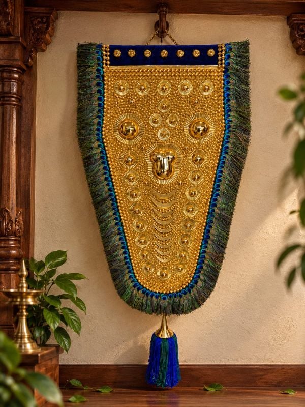 4 Feet Peacock Feather Netipatam Premium