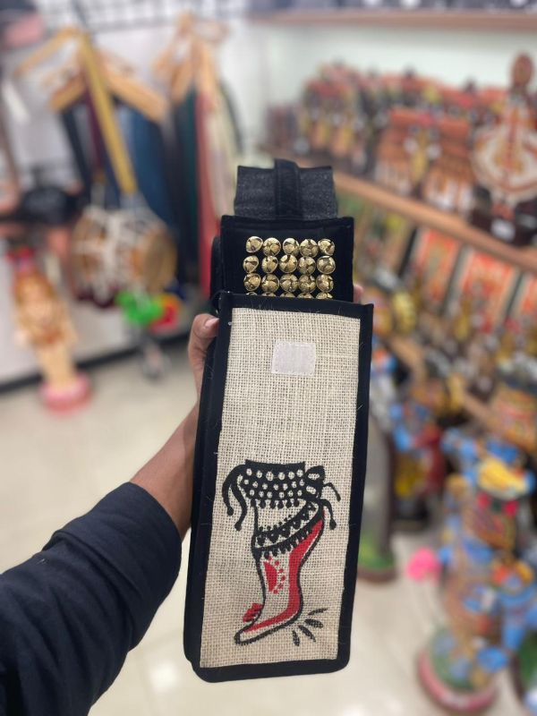 Premium Black five layer Chilanka With Bag for classical dance