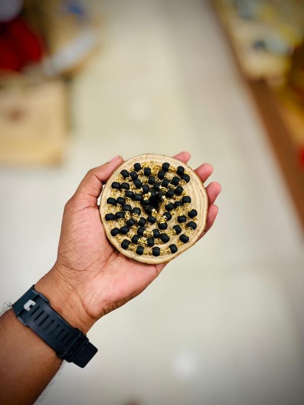 Gold Plated Karungali mala