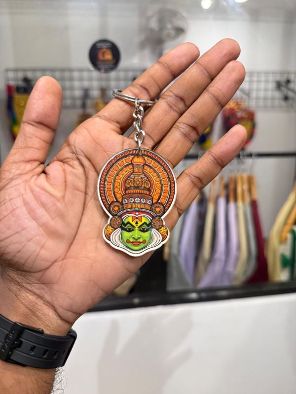 Kathakali keychain