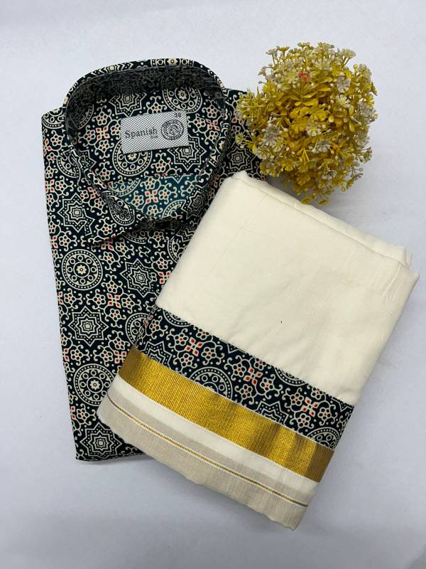 Onam combo Ajark printed model CK30 (28.C)