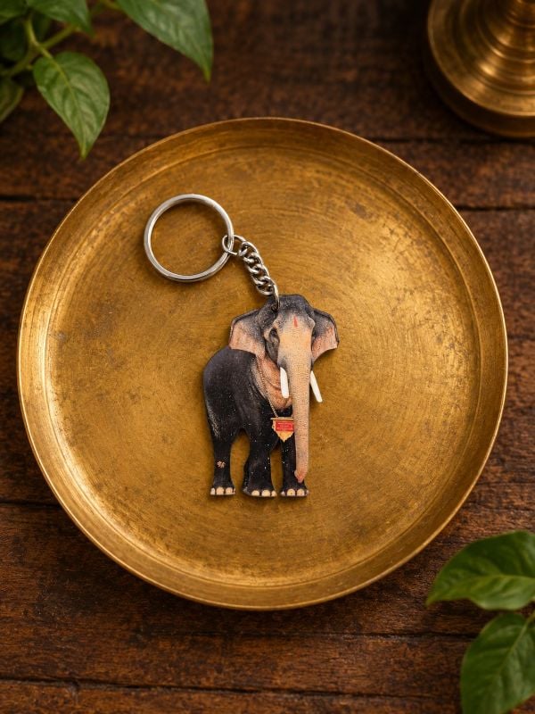 Thechikottukavu Ramachandran Elephant keychain