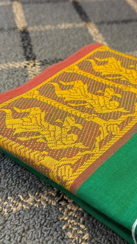 Dance Practice Saree with Thread work model 3