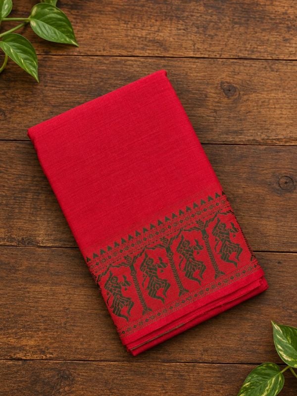 Dance Practice Saree with Thread work model 2