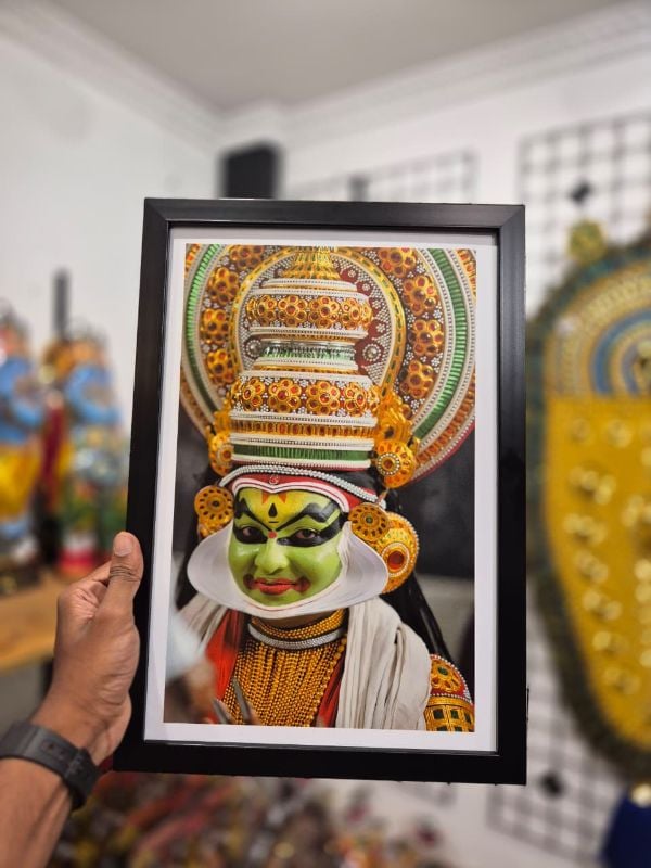 Small Kathakali Photo Frame model 1