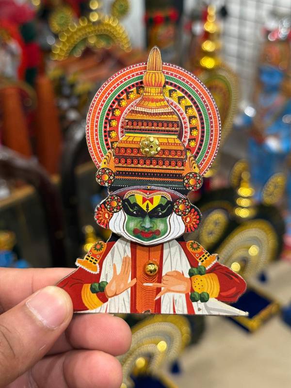 Kathakali Fridge magnet model 1
