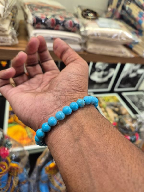 Turquoise (Firoza) blue bracelet