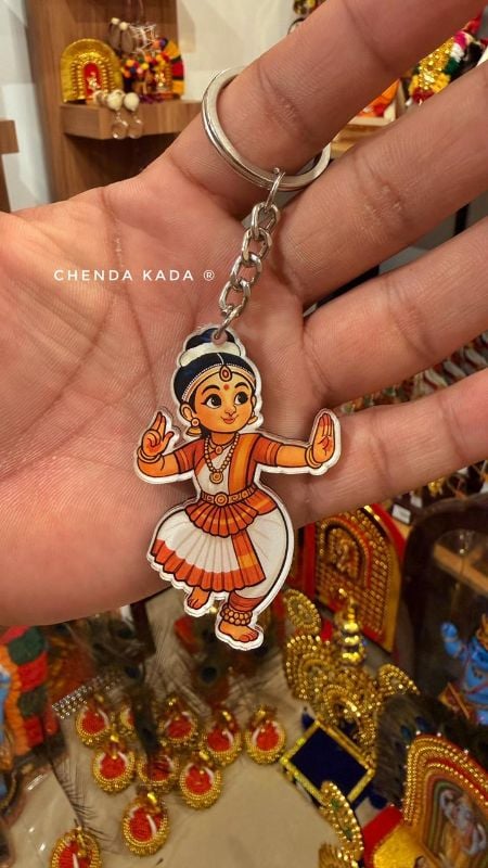 Dance Keychain model 4 (Mudra)