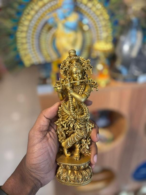 KRISHNA 8 inch Brass