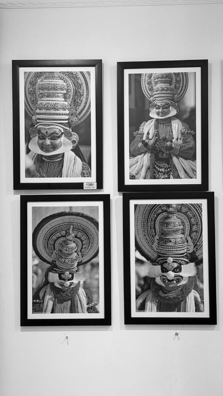 B & W Kathakali Six Frames Combo 1