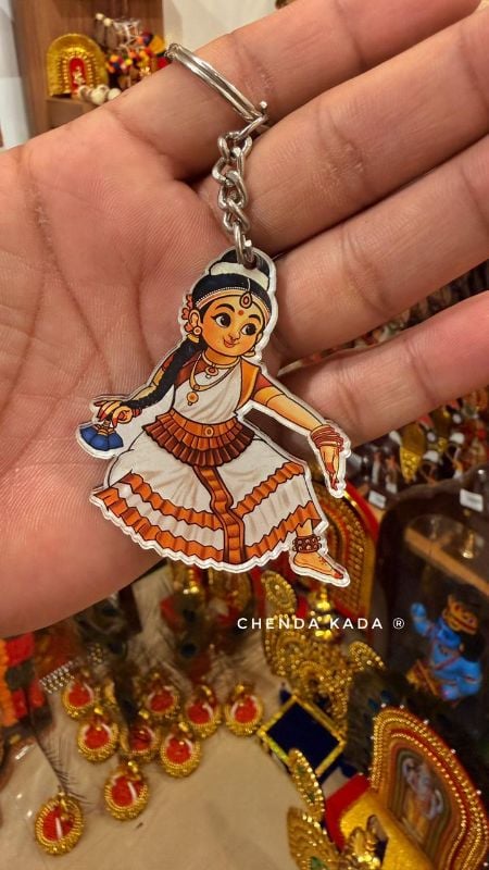 Dance Keychain model 3 (Mudra)