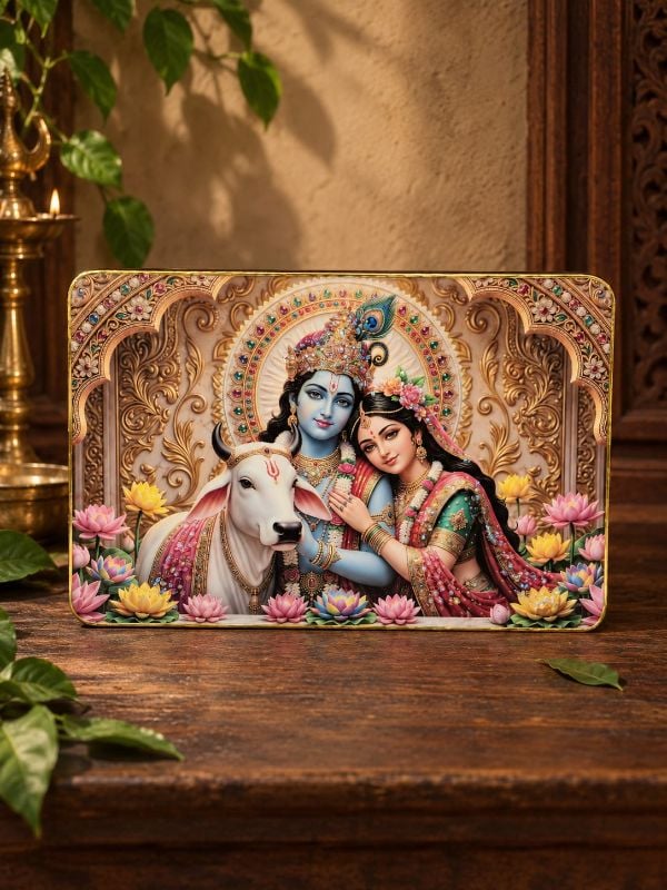 1.5 Feet Radhakrishna Frame Model 2