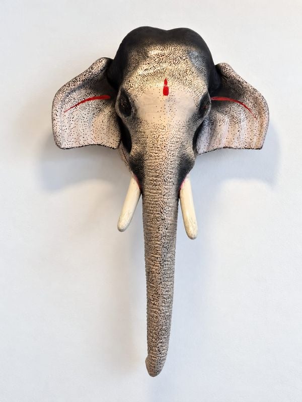 Thechikkottukavu Ramachandran Wall Hanging Elephant Head