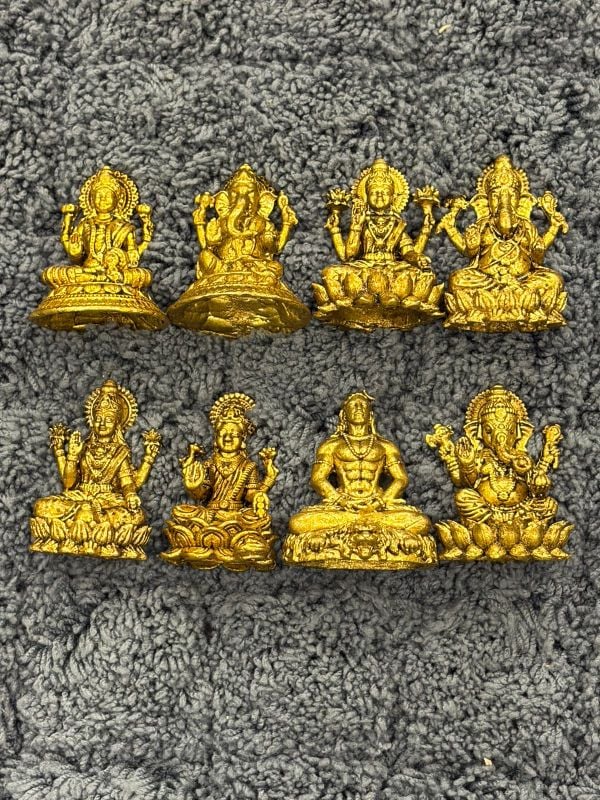 1.75 Inch Brass Miniature Idol