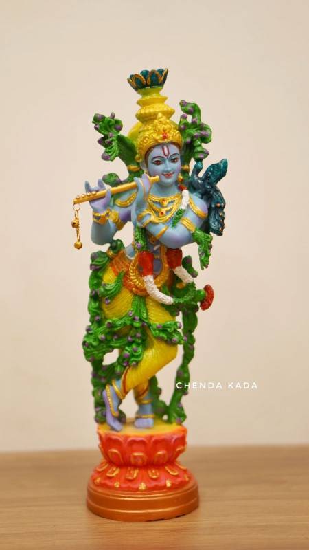 1.2 feet Green colour krishna