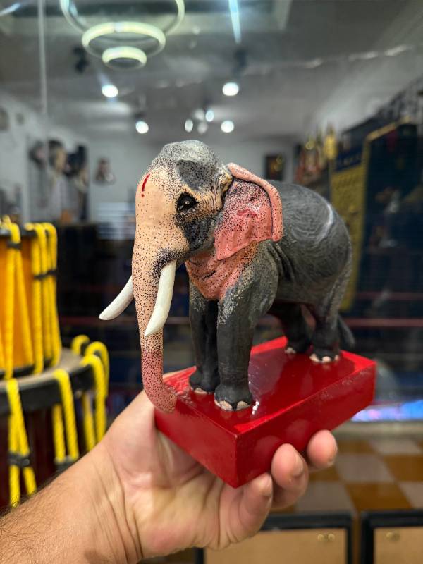 5 inch original shade elephant miniature