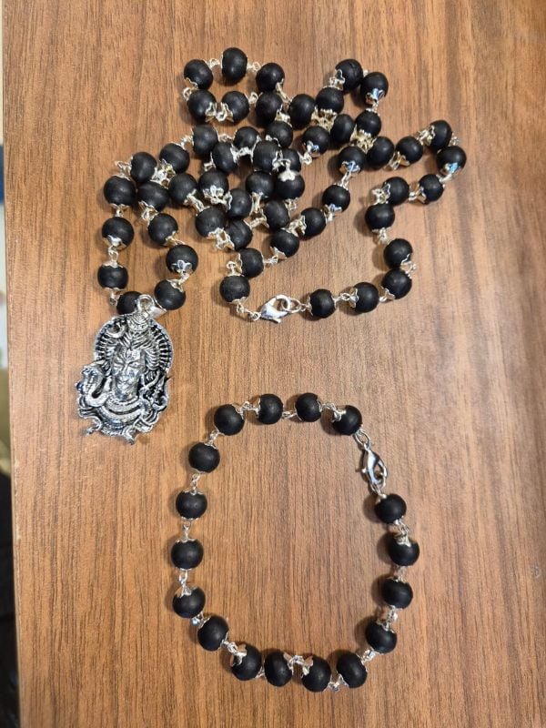 Shiva face Silver plated combo