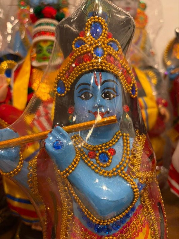 1 feet Fiber blue krishnan