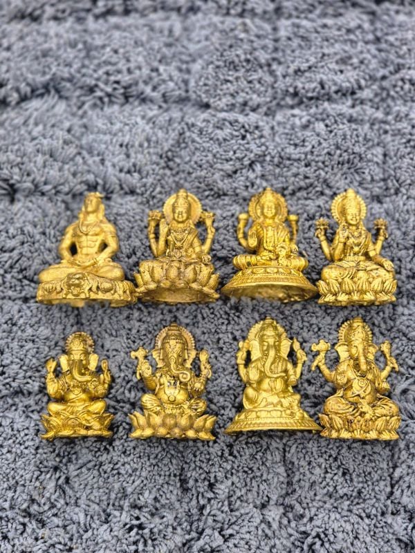 1.5 Inch Brass Miniature Idol