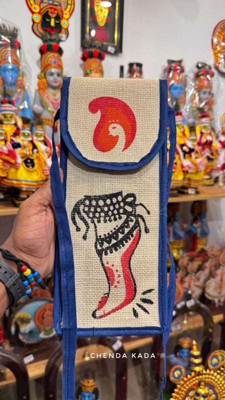 Blue Chilanka bag premium with phone pouch