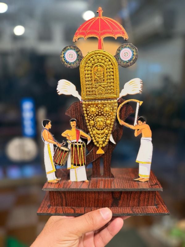 One elephant with melam