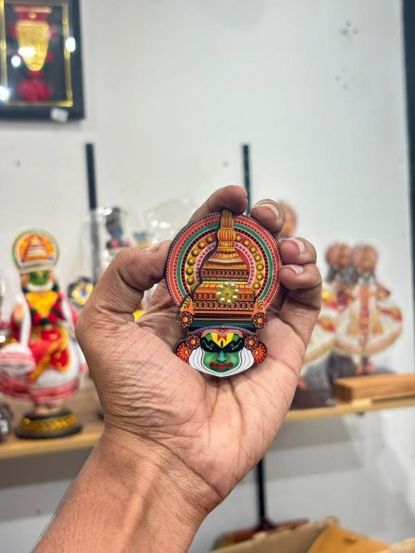 Kathakali Fridge magnet medium model