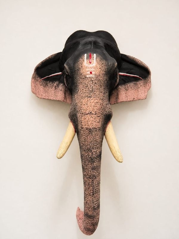 Pambadi Rajan Wall Hanging Elephant Head