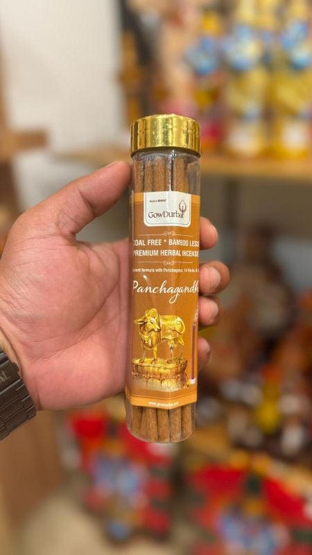 (3 pack) Panchagandha Bamboo less Incense for pooja