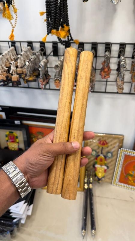 Chenda practice stick pair