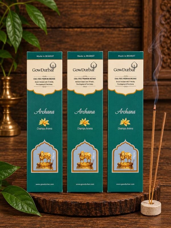(3 pack) ARCHANA CHAMPA AROMA AGARBATHI