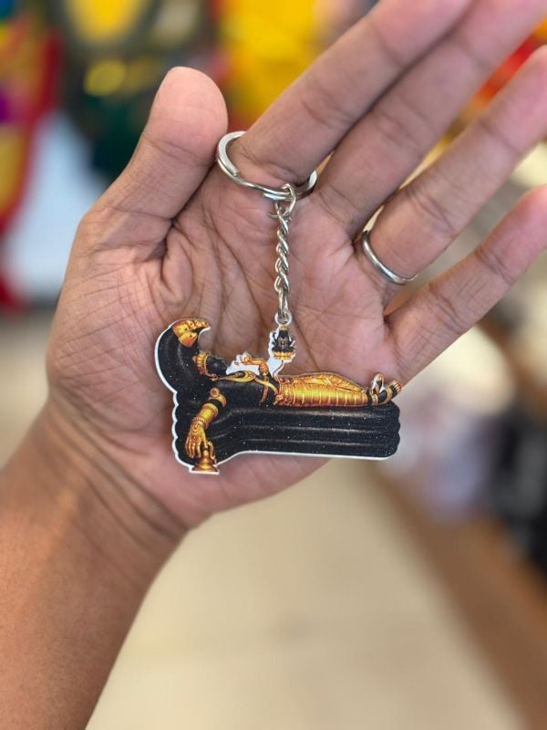 Padmanabhan Keychain Black