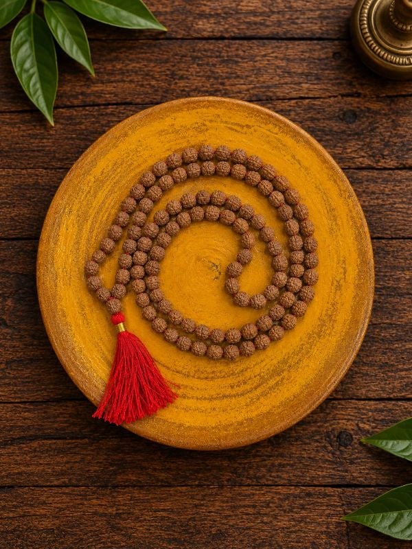 7mm Rudraksha mala