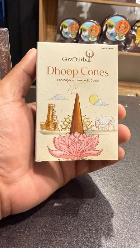 (6 pack) Sambrani Dhoop Cones for pooja