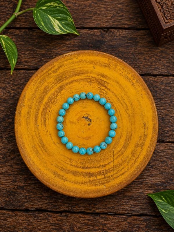 Turquoise (Firoza) blue bracelet