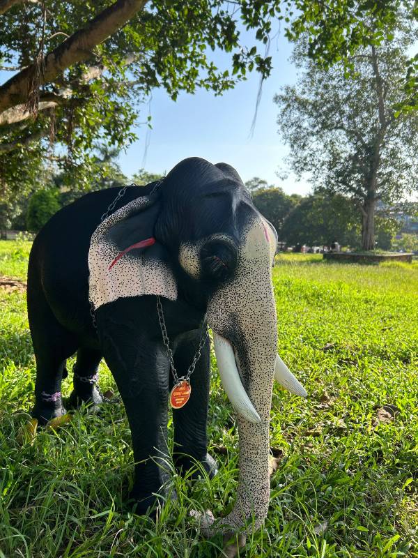 Guruvayur Padmanabhan Full Body Elephant Sculpture