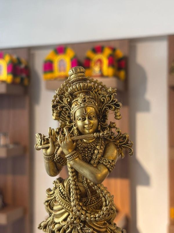 KRISHNA 8 inch Brass