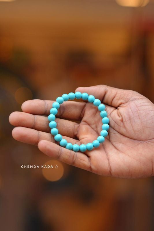 Turquoise (Firoza) blue bracelet