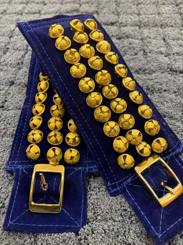 Blue antique three layer chilanka