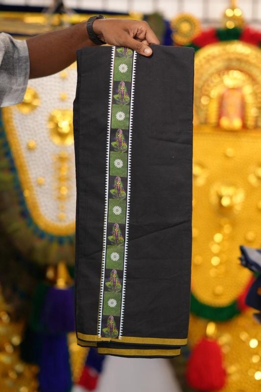Black Kathakali Mundu Model 1