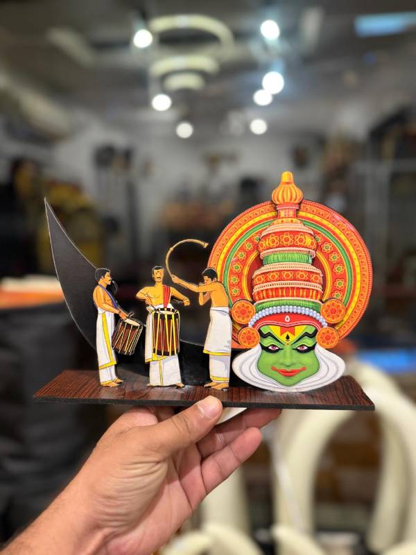 Melam with Kathakali & Boat