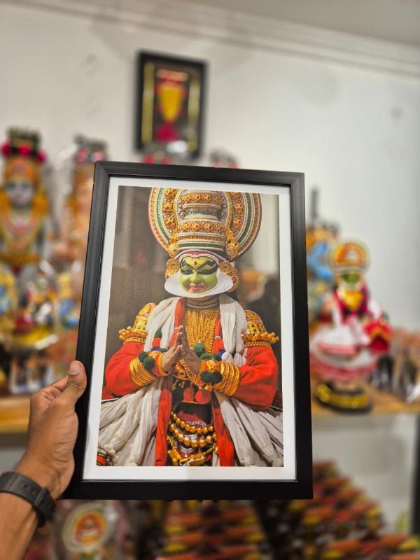 Small Kathakali Photo Frame model 3