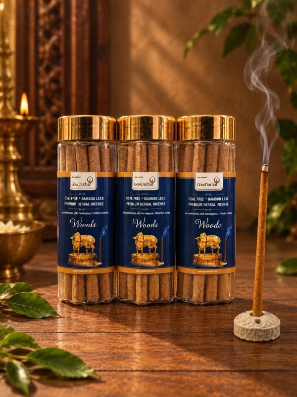 Woods Mini Bamboo Less Incense Sticks(3 Packs)